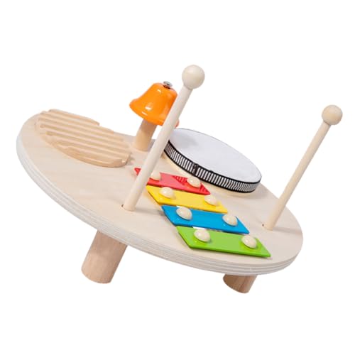 DIKACA Percussion- Holz-xylophon Kinderspielzeug Für Babyinstrumente Für Lerninstrumente Instrumente Für Bildungsspielzeug Metall DIKACA Percussion- Holz-xylophon Kinderspielzeug Für Babyinstrumente Für Lerninstrumente Instrumente Für Bildungsspielzeug Metall von DIKACA