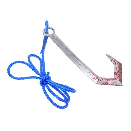 DIKACA Piratenkostüm Zubehör für Leichter Plastik Hook mit Rope für Halloween Mottopartys Robuste Realistische Verkleidung für Junge DIKACA Piratenkostüm Zubehör für Leichter Plastik Hook mit Rope für Halloween Mottopartys Robuste Realistische Verkleidung für Junge von DIKACA