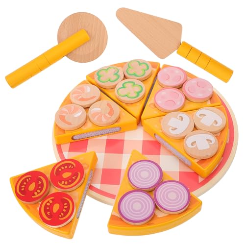 DIKACA Pizza Schnitt Lehrreich Party Für Kind Vorgeben Babys Spielküchenzubehör Gefälschte Pizza Holzspielzeug Kleine Lebensmittelspielzeuge Vorgibt Essen Hölzern DIKACA Pizza Schnitt Lehrreich Party Für Kind Vorgeben Babys Spielküchenzubehör Gefälschte Pizza Holzspielzeug Kleine Lebensmittelspielzeuge Vorgibt Essen Hölzern von DIKACA