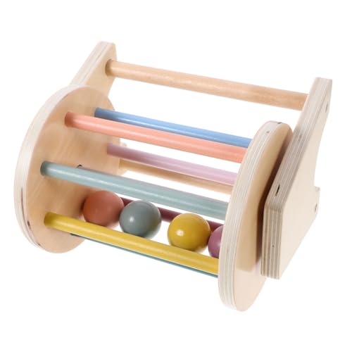 DIKACA Planke Kleinkindspiele Rollspielzeug Für Babys Schlagzeug Für Kindertrommeln Instrumente Rollende Trommel Werkzeug Hilfsmittel Für Den Kindergartenunterricht Hölzern von DIKACA