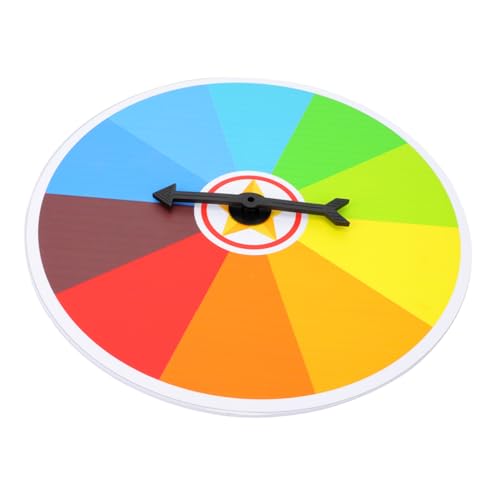 DIKACA Schaum-preisrad Wiederverwendbarer Drehteller Partyzubehör 40 cm Kleiner Drehteller Spiel-Requisite Für Unterrichtsaktivitäten DIKACA Schaum-preisrad Wiederverwendbarer Drehteller Partyzubehör 40 cm Kleiner Drehteller Spiel-Requisite Für Unterrichtsaktivitäten von DIKACA