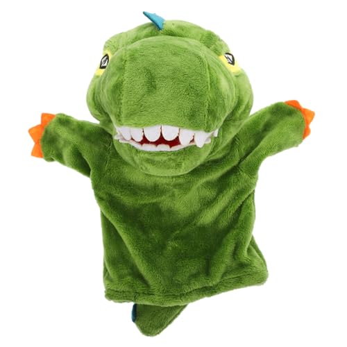 DIKACA Plüsch Dinosaurier Handpuppe Für Interaktive Tier Handspielpuppe Aus Weichem Material Rollenspiel Für Kreative Spiele Und Lernmomente von DIKACA