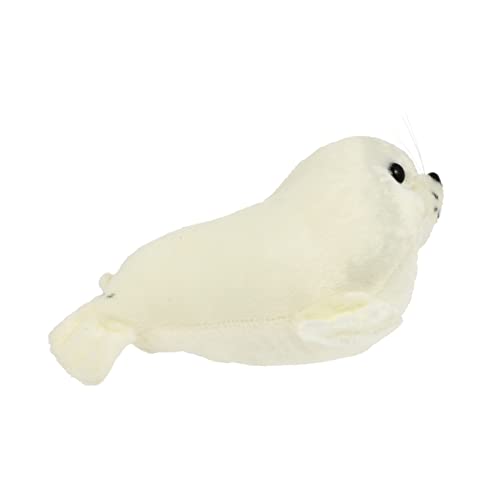 DIKACA Plüsch Siegel Kuschelige Tierpuppe aus Weichem Material Dekoration für Kinderzimmer Liebenswertes Design für Spaß für Erwachsene von DIKACA