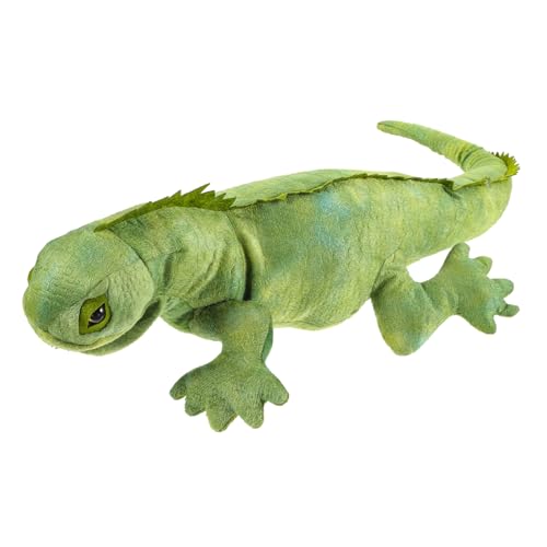 DIKACA Plüschtier Kuscheltier Plüschtiere für -Echse Echsen- für Puppenspielzeug Eidechsen-Ornament PP Baumwolle Green von DIKACA