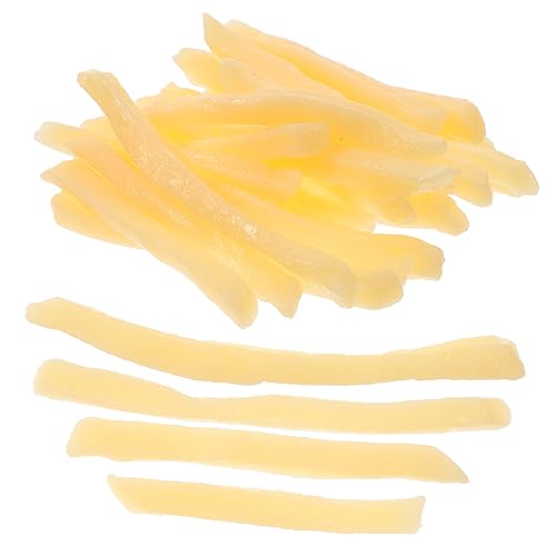 DIKACA Realistisches Spielspielzeug Mit Lebensmittel-Chips Lebensechtes Pommes-Modell Aus PVC Einzigartige Dekorative Pommes-Requisite Für Jungen Und Mädchen Erwachsene von DIKACA
