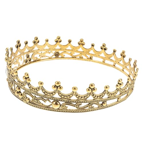 DIKACA Prinzessinnenkrone Hochwertigem Goldtonlegierung für Erwachsene für Geburtstagsfeiern Hochzeiten Kostümpartys Elegantes Haarschmuck Accessoire für Männer Frauen DIKACA Prinzessinnenkrone Hochwertigem Goldtonlegierung für Erwachsene für Geburtstagsfeiern Hochzeiten Kostümpartys Elegantes Haarschmuck Accessoire für Männer Frauen von DIKACA