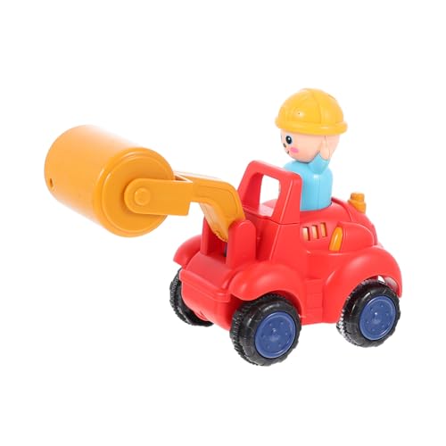 DIKACA Pull Back Engineering Fahrzeug Für Autos Für Kleinkinder Für Jungen Kinderauto Cartoon Lernspielzeug Engineering Auto Trägheitsauto Pull Back Auto Kinderspielzeug Abs Bunt von DIKACA