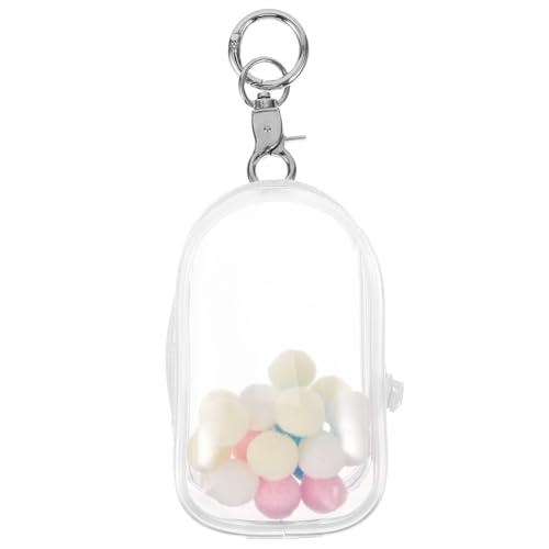 DIKACA Puppen Display Beutel Klare Puppentasche Transparente Figuren Präsentationstasche mit Schlüsselanhänger Displaytasche Rucksack Hängende Tasche Tragbare Sammlervitrine PVC DIKACA Puppen Display Beutel Klare Puppentasche Transparente Figuren Präsentationstasche mit Schlüsselanhänger Displaytasche Rucksack Hängende Tasche Tragbare Sammlervitrine PVC von DIKACA