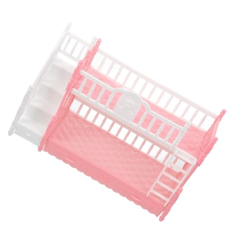 DIKACA Puppenhaus Etagenbett Modell Mit Leiter Mini Möbel Für Puppenhaus Zubehör Und Vielseitig Für Kreative Fotos Und Spielszene DIKACA Puppenhaus Etagenbett Modell Mit Leiter Mini Möbel Für Puppenhaus Zubehör Und Vielseitig Für Kreative Fotos Und Spielszene von DIKACA