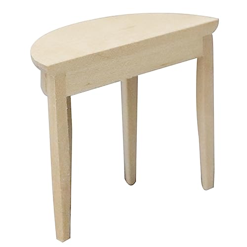 DIKACA Puppenhaus Kleiner Runder Tisch Für Mini Möbelmodell Ideales Für Dekoration Für Miniatur Garten Zubehör DIKACA Puppenhaus Kleiner Runder Tisch Für Mini Möbelmodell Ideales Für Dekoration Für Miniatur Garten Zubehör von DIKACA