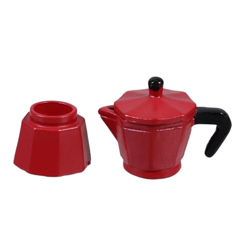 DIKACA Puppenhaus -kaffeekanne Realistisches Kaffeekannenmodell Puppenhauszubehör Mini-puppenhaus-zubehör Puppenhaus-Foto-Requisite Kleine Kaffeekanne Mini-hausbedarf Legierung Rot DIKACA Puppenhaus -kaffeekanne Realistisches Kaffeekannenmodell Puppenhauszubehör Mini-puppenhaus-zubehör Puppenhaus-Foto-Requisite Kleine Kaffeekanne Mini-hausbedarf Legierung Rot von DIKACA