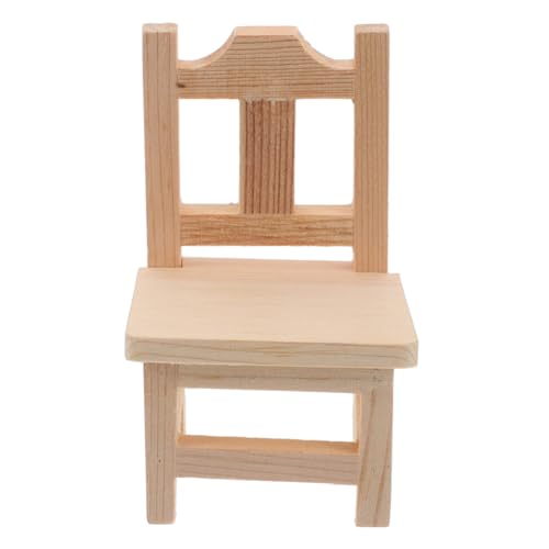 DIKACA Winzige Möbel Für Puppenhaus Miniatur Holzhocker Mini Puppenhaus Bank Dekorativer Hocker Kleiner Hocker Zur Dekoration DIKACA Winzige Möbel Für Puppenhaus Miniatur Holzhocker Mini Puppenhaus Bank Dekorativer Hocker Kleiner Hocker Zur Dekoration von DIKACA