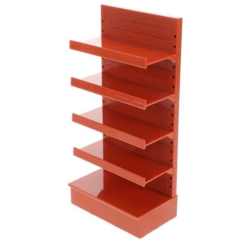 DIKACA Puppenhausregalmodell möbel Mini- -Puppenhaus Miniatur -Bücherregal Mini House Accessory Mini Mini-Verzierung Mini-Ladenregal Mini-Hausregal Plastik Hellbraun DIKACA Puppenhausregalmodell möbel Mini- -Puppenhaus Miniatur -Bücherregal Mini House Accessory Mini Mini-Verzierung Mini-Ladenregal Mini-Hausregal Plastik Hellbraun von DIKACA