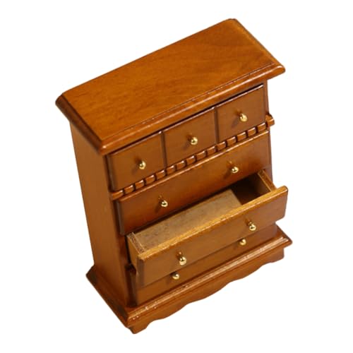 DIKACA Puppenhausschrank Dekorationen Ornamente Miniaturen Gebäude ästhetisch puppenhauszubehör puppenhaus Schrank Puppenhaus-Regal Puppenstubenmöbel Miniatur-Schrankmodell Holz Brown DIKACA Puppenhausschrank Dekorationen Ornamente Miniaturen Gebäude ästhetisch puppenhauszubehör puppenhaus Schrank Puppenhaus-Regal Puppenstubenmöbel Miniatur-Schrankmodell Holz Brown von DIKACA