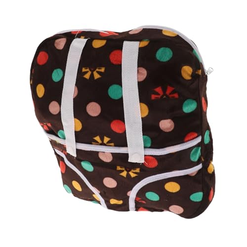 DIKACA Puppenrucksack Mini- -Rucksack Mini- - Mini-hausornamente Mini-hausdekor-Accessoires Mini- -DIY-Accessoire Mini-schultaschen-Ornament Stoff von DIKACA