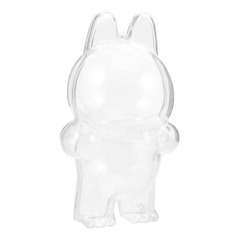 DIKACA Puppenschutzhülle Vitrine Tasche Display Mini Puppentasche Figurenkoffer Modelldisplay Halter Klare Figuren Puppentasche Bastelkoffer Puppendisplay Tasche Transparent Acryl DIKACA Puppenschutzhülle Vitrine Tasche Display Mini Puppentasche Figurenkoffer Modelldisplay Halter Klare Figuren Puppentasche Bastelkoffer Puppendisplay Tasche Transparent Acryl von DIKACA
