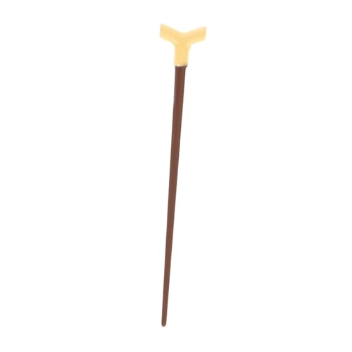 DIKACA Puppenstubenkrücken deko Gehstockstütze Mini-Hausverzierung Mini-Ornament wandelndes Ornament Mini-Wohnkultur Metall von DIKACA