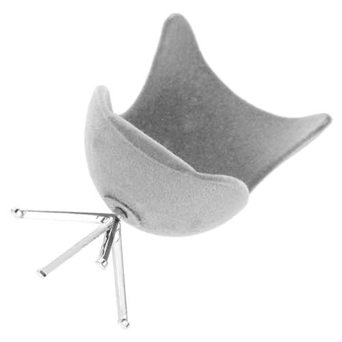 DIKACA Puppenstubenmöbel bastelset basteln für bescherung Weihnachten Kinderzimmer Accessoires geburtstagsmitgebsl Mini-Stuhl-Modell Zubehör für Puppenhäuser Kunststoff Grey von DIKACA