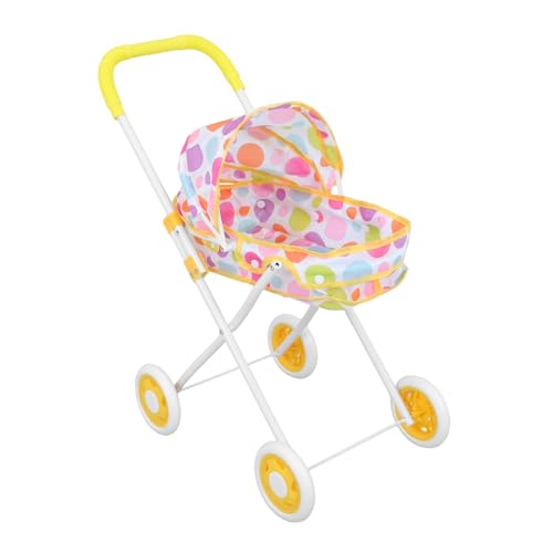 DIKACA Faltbarer Puppenwagen Spielzeug Lebensechter Kinderwagen Kleinkinder-spielwagen Zubehör Für Fantasievolles Spielen DIKACA Faltbarer Puppenwagen Spielzeug Lebensechter Kinderwagen Kleinkinder-spielwagen Zubehör Für Fantasievolles Spielen von DIKACA