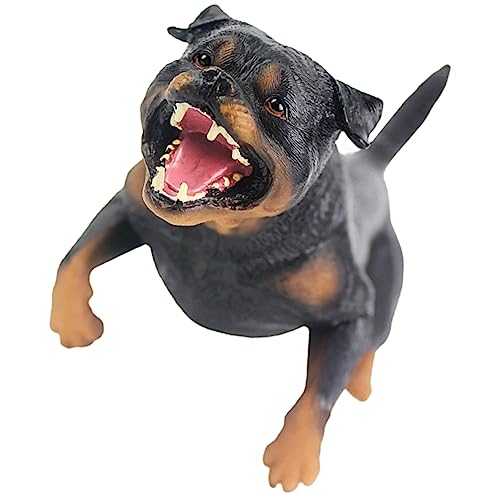 DIKACA Hundefiguren Für Kinder Rottweiler Pädagogisches Spielzeug Desktop- Heimdekorationen von DIKACA