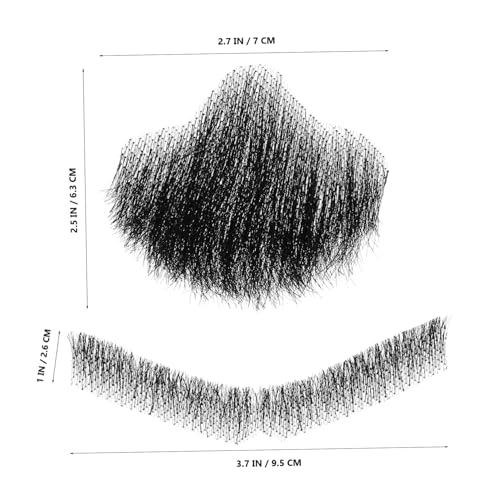 DIKACA Realistischer aus Echtem Menschenhaar Handgewebter Dichter Weicher Spitzenbart für Männer Verstellbar Hautfreundlich für Film Theater Cosplay Halloween Drama Kostüm DIKACA Realistischer aus Echtem Menschenhaar Handgewebter Dichter Weicher Spitzenbart für Männer Verstellbar Hautfreundlich für Film Theater Cosplay Halloween Drama Kostüm von DIKACA