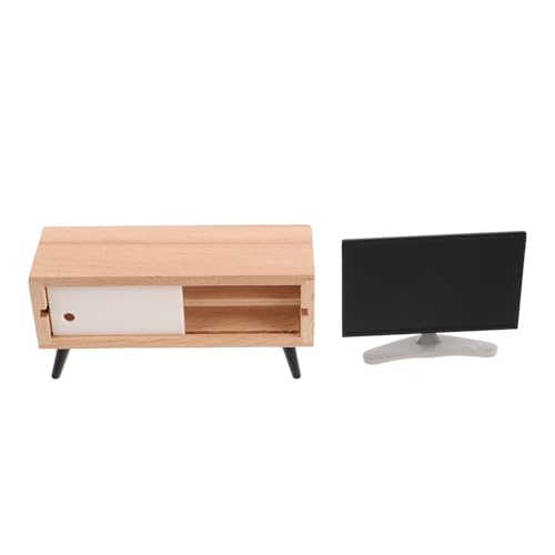 DIKACA Realistisches Design aus Tv mit Dekoratives Zubehör für Puppenhaus Wohnzimmer Erhältlich DIKACA Realistisches Design aus Tv mit Dekoratives Zubehör für Puppenhaus Wohnzimmer Erhältlich von DIKACA