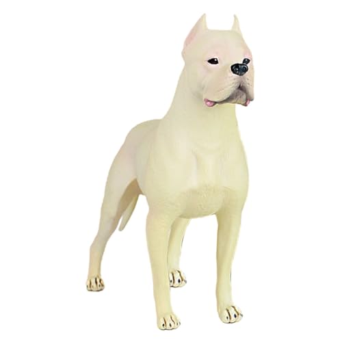 DIKACA Realistisches Dogo Hund Modell Stehende Hund Figur Dekorative Kunst Für Zuhause Puppen Ornament Tierfigur Für Sammler Und Als Weißes Design DIKACA Realistisches Dogo Hund Modell Stehende Hund Figur Dekorative Kunst Für Zuhause Puppen Ornament Tierfigur Für Sammler Und Als Weißes Design von DIKACA