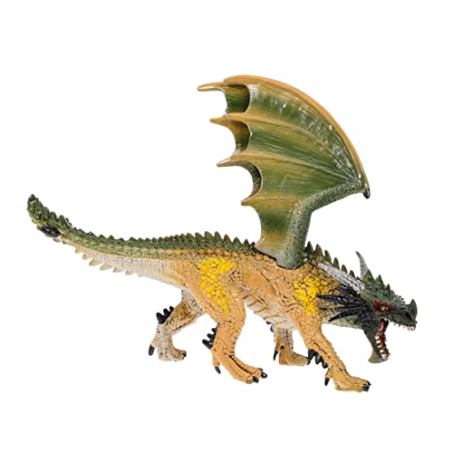 DIKACA Realistischer Mythologischer Drache Solide Statische Figur Ornament Für Kinder Sicheres Und Pädagogisches Spielzeug von DIKACA