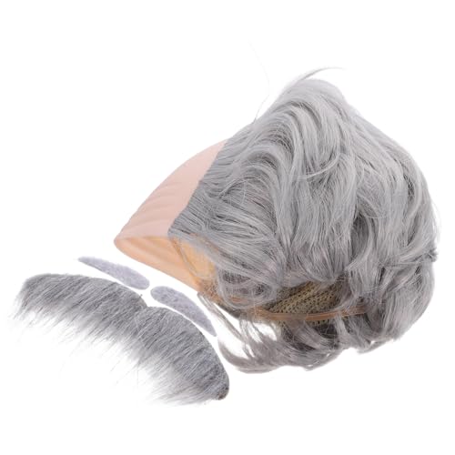 DIKACA Realistisches Glatzen-Kostüm mit Schnurrbart und Augenbrauen Wiederverwendbare Halloween Glatzenkappe für Erwachsene Vielseitig für Party Theater und Cosplay Einfache Reinigung DIKACA Realistisches Glatzen-Kostüm mit Schnurrbart und Augenbrauen Wiederverwendbare Halloween Glatzenkappe für Erwachsene Vielseitig für Party Theater und Cosplay Einfache Reinigung von DIKACA