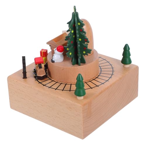DIKACA Rotierende Rotierende Musikbox Charming Home Decor Hölzer Pferde Music Box Für Mädchen Frauen Komplizierte Schnitzereien Spielen Entzückende Melodien von DIKACA