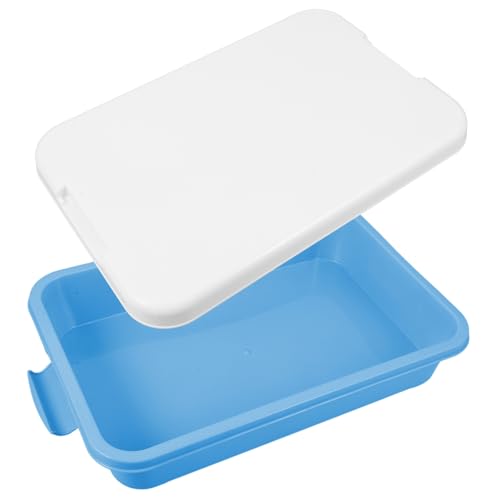 DIKACA Sandkasten Aus Kunststoff Für Kleinkinder Sandkasten Für Draußen Tragbarer Sandkasten Sandkasten Sandbehälter Sandkasten Für Sandkasten Wasserdicht Mit Deckel Kleiner von DIKACA