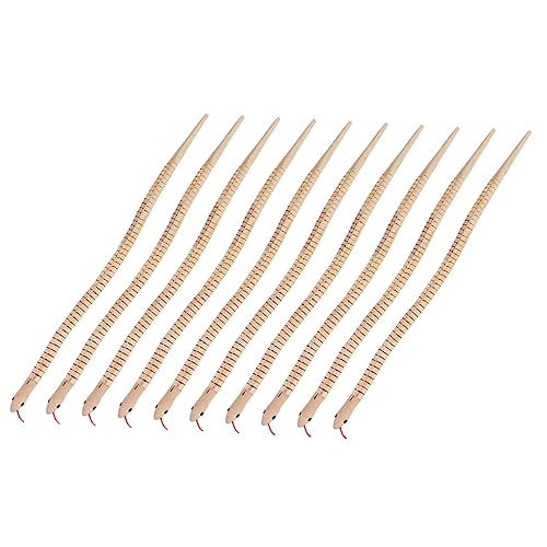 DIKACA Schlangenspielzeug Holzschlange Holzschlangenspielzeug Halloween Holzschlangen Lebensechte Hölzerne Kinderspielzeug Unfertiges Spielzeugspielzeug Wackelschlangen Knifflige DIKACA Schlangenspielzeug Holzschlange Holzschlangenspielzeug Halloween Holzschlangen Lebensechte Hölzerne Kinderspielzeug Unfertiges Spielzeugspielzeug Wackelschlangen Knifflige von DIKACA