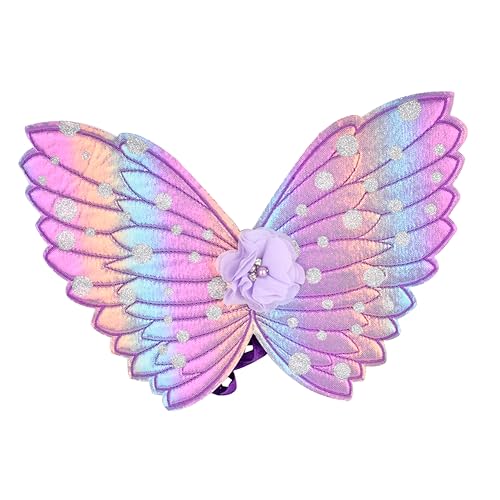 DIKACA Schmetterlingsflügel für Feenflügel Kostüme Halloween engelsflügel Kostümflügel -Performance-Flügel Partykostüm Flügel Cosplay-Flügel Stoff Violett DIKACA Schmetterlingsflügel für Feenflügel Kostüme Halloween engelsflügel Kostümflügel -Performance-Flügel Partykostüm Flügel Cosplay-Flügel Stoff Violett von DIKACA