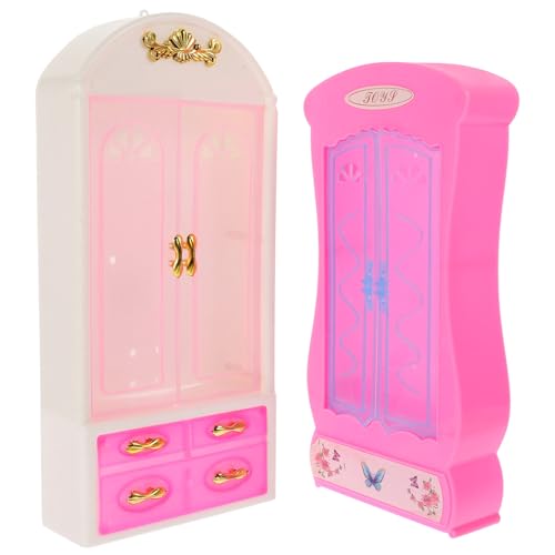 DIKACA Schmuck Dollhouse Möbel Puppenschrank Kleiderschrank Puppenhaus Möbel Garderobenverzierung Miniaturmöbelmodell Zubehör Miniatur Möbel Kleidung Organizer für Puppen DIKACA Schmuck Dollhouse Möbel Puppenschrank Kleiderschrank Puppenhaus Möbel Garderobenverzierung Miniaturmöbelmodell Zubehör Miniatur Möbel Kleidung Organizer für Puppen von DIKACA