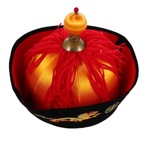 DIKACA Schwarzer Hut Chinesischer Kostümkaiserhut Cosplay-partyhut Festliche Kopfbedeckung Chinesischer Zopfhut Cosplay-hut-requisite Mode Hut Cosplay-hüte Chinesische Hüte Gefühlt DIKACA Schwarzer Hut Chinesischer Kostümkaiserhut Cosplay-partyhut Festliche Kopfbedeckung Chinesischer Zopfhut Cosplay-hut-requisite Mode Hut Cosplay-hüte Chinesische Hüte Gefühlt von DIKACA