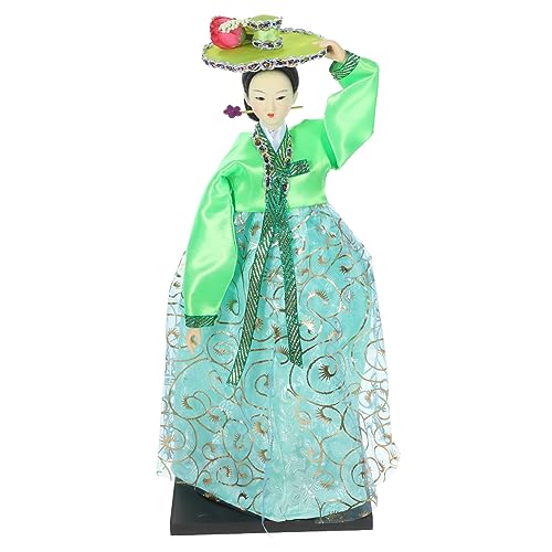 DIKACA Seidenpuppe Traditionelle Puppe Miniatur Niedliche Figur Desktop Puppen Figur Ornament Dekorationen Puppenkleidung Koreanisch Korea Puppe Koreanische Puppe Zufällige Farbe DIKACA Seidenpuppe Traditionelle Puppe Miniatur Niedliche Figur Desktop Puppen Figur Ornament Dekorationen Puppenkleidung Koreanisch Korea Puppe Koreanische Puppe Zufällige Farbe von DIKACA