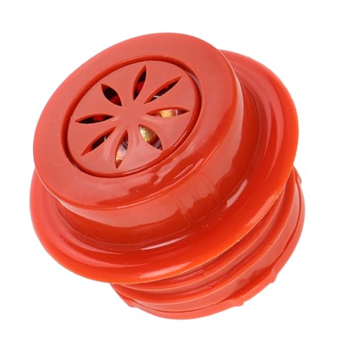 DIKACA Sound Maker Spielzeugzubehör Mini-Sound-Maker Vibrationsalarm Drücken Sie Das Echolot- Squeeze-Musik-zubehör Mini- -echolot Sound Maker Accessoire Plastik Rot von DIKACA