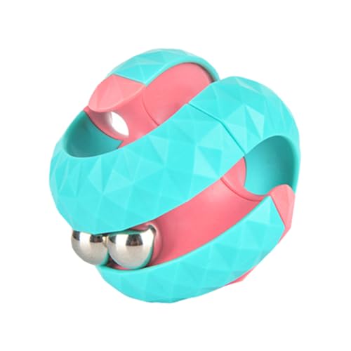 DIKACA Spaß Gyro Fingertip Rotationsball Für Jahre Fidget Zur Stressbewältigung Leicht Und Tragbar Fördert Kreativität Und Kognitive Fähigkeiten Zufällige Farben von DIKACA