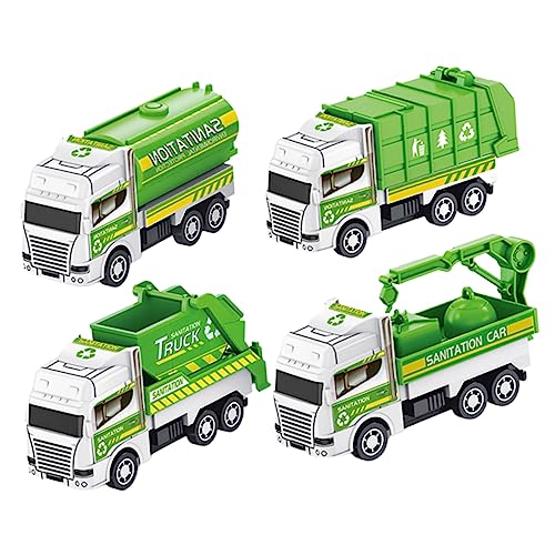 DIKACA 4er Set üllwagen Für Sanitation Truck Modellautos Für Jungen Ab 3 Jahren Zufällige Designs Spaßige Fahrzeuge Für Kleine Entdecker DIKACA 4er Set üllwagen Für Sanitation Truck Modellautos Für Jungen Ab 3 Jahren Zufällige Designs Spaßige Fahrzeuge Für Kleine Entdecker von DIKACA