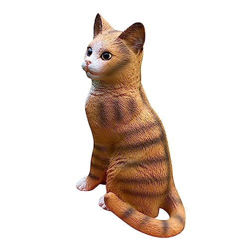 DIKACA Stilvolle Katzenstatue Für Den Desktop Nachahmung Katzenmodell Dekorative Figur Für Katzenliebhaber Perfekter Schmuck Für Ihr Zuhause Oder Büro DIKACA Stilvolle Katzenstatue Für Den Desktop Nachahmung Katzenmodell Dekorative Figur Für Katzenliebhaber Perfekter Schmuck Für Ihr Zuhause Oder Büro von DIKACA