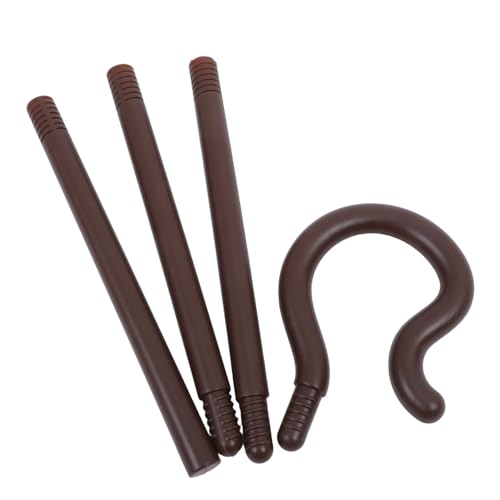 DIKACA Stock Cosplay-Props Festliche Dekoration Halloween Requisiten Tanz Zubehör Event Requisiten Halloween-Cosplay-Requisiten Party-Cosplay-Krücke Halloween Cane Rohrdekor Plastik Brown DIKACA Stock Cosplay-Props Festliche Dekoration Halloween Requisiten Tanz Zubehör Event Requisiten Halloween-Cosplay-Requisiten Party-Cosplay-Krücke Halloween Cane Rohrdekor Plastik Brown von DIKACA