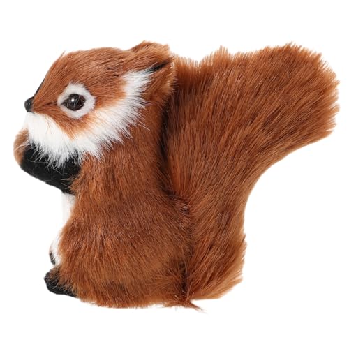 DIKACA Realistisches Eichhörnchen Spielzeug - Weihnachtsdekoration Eichhörnchen Kuscheltier Tierornamente Eichhörnchen Tierfiguren DIKACA Realistisches Eichhörnchen Spielzeug - Weihnachtsdekoration Eichhörnchen Kuscheltier Tierornamente Eichhörnchen Tierfiguren von DIKACA