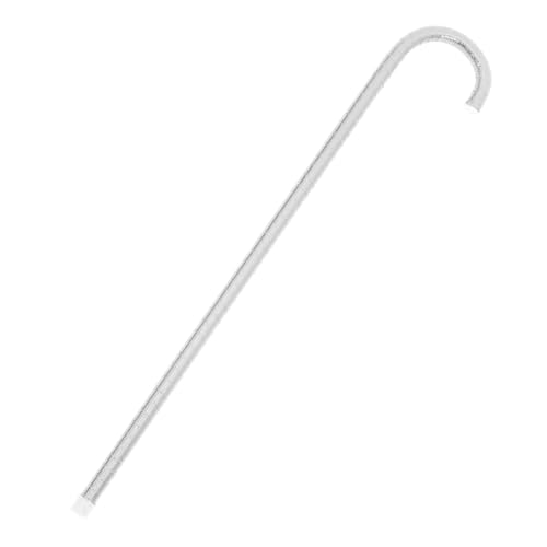 DIKACA Tanzstock Silber Jazz Tanz Krücke Bühnenrequisite Kostüm Accessoire Halloween Cosplay Party Zubehör DIKACA Tanzstock Silber Jazz Tanz Krücke Bühnenrequisite Kostüm Accessoire Halloween Cosplay Party Zubehör von DIKACA