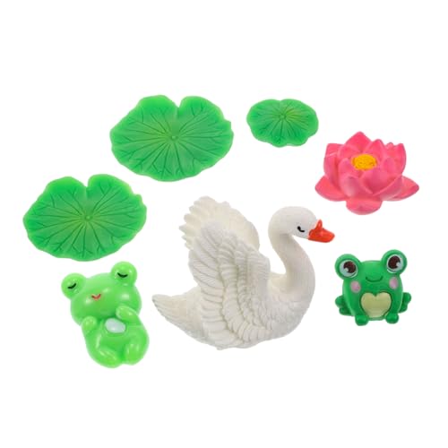 DIKACA Teiliges Miniatur Aquarium Dekorationsset Mit Kleinen Fröschen Kreative Kunstharz Figuren Für Mini Landschaften Und Schreibtisch Zubehör Ideales Für Tierliebhaber DIKACA Teiliges Miniatur Aquarium Dekorationsset Mit Kleinen Fröschen Kreative Kunstharz Figuren Für Mini Landschaften Und Schreibtisch Zubehör Ideales Für Tierliebhaber von DIKACA