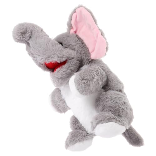 DIKACA Tierische Fingerpuppen Handpuppe Elefant Interaktives Kinderspielzeug für Plüschmaterial Weiche und Bequeme Haptik Fördert Ausdrucksvermögen und Kreatives DIKACA Tierische Fingerpuppen Handpuppe Elefant Interaktives Kinderspielzeug für Plüschmaterial Weiche und Bequeme Haptik Fördert Ausdrucksvermögen und Kreatives von DIKACA