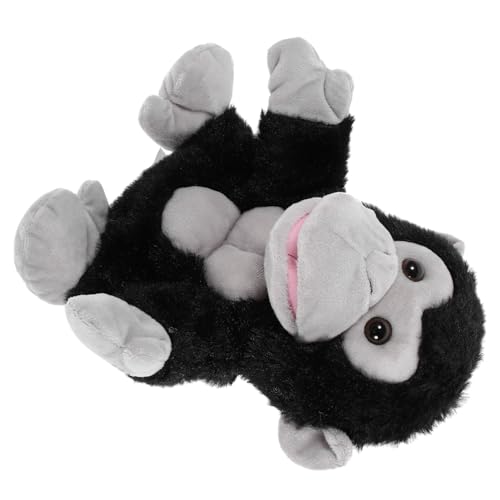 DIKACA Tierische Handpuppe aus Plüsch Interaktive Gorilla Handpuppe für Monaten Fördert Kreativität und Kommunikation für Geschichtenerzählen und Spielspaß DIKACA Tierische Handpuppe aus Plüsch Interaktive Gorilla Handpuppe für Monaten Fördert Kreativität und Kommunikation für Geschichtenerzählen und Spielspaß von DIKACA