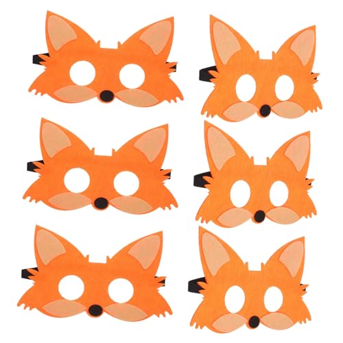DIKACA Cartoon-tiermasken-set 5-teilig Halbtier-partymaske Für Jungen Und Mädchen Dekorative Halloween-requisite von DIKACA
