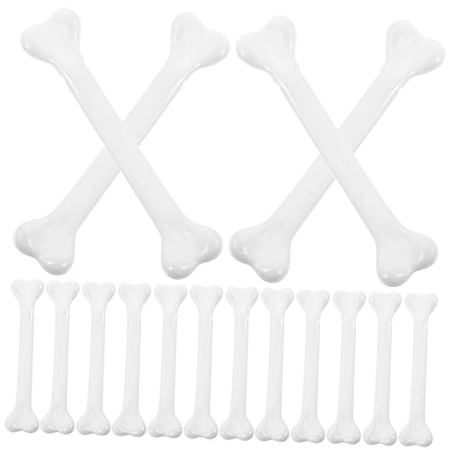 DIKACA Simulierte Halloween-Knochen-Requisiten 24 Stück Mini-skelettknochen Aus Kunststoff Weiß Halloween-Dekorationen Party-zubehör Streich-Spielzeug DIKACA Simulierte Halloween-Knochen-Requisiten 24 Stück Mini-skelettknochen Aus Kunststoff Weiß Halloween-Dekorationen Party-zubehör Streich-Spielzeug von DIKACA
