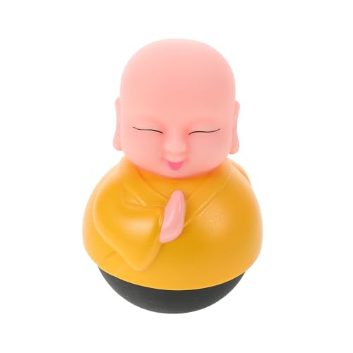 DIKACA Tumbler -Puppe deko kleine Spielsachen Becherverzierung Miniaturfiguren winzige Spielsachen Minifiguren für PVC – Vinyl Gelb von DIKACA