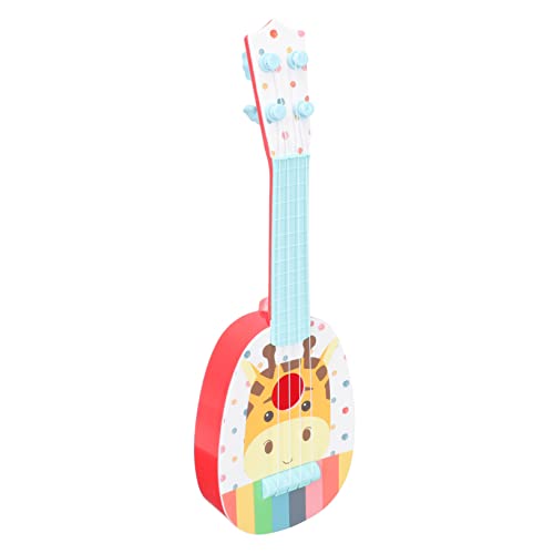 DIKACA Ukulele kinderinstrumente musikinstrumente Ukelele for Musikinstrument Mini-Gitarre für Mini-Musikspielzeug Kinderspielzeug Mini-Ukulele Plastik von DIKACA